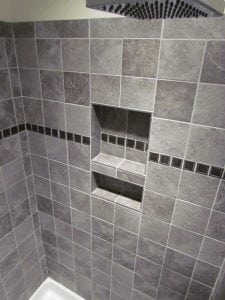 Large Slate Tile Accent Rain Shower main image